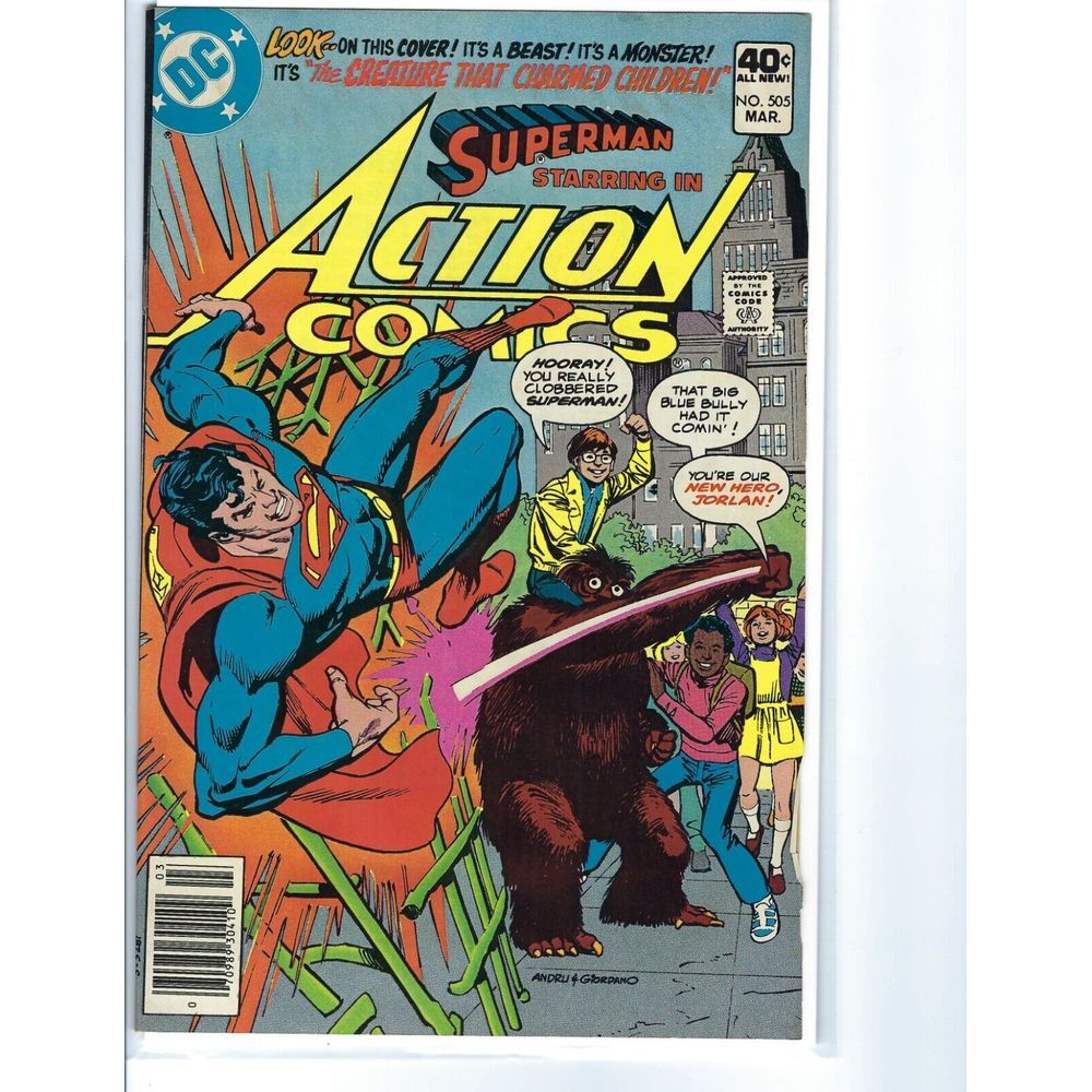 DC Comics - Superman #505 - Mar 1980 - The Creature That Charmed Children